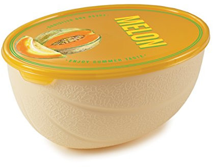 Snips | Melon Obstbehälter Frischebox | Kühlschrank organizer und Servieren von Obst | frischhaltedosen mit deckel | 23 x 18 x 11 cm | 2 L Made in Italy