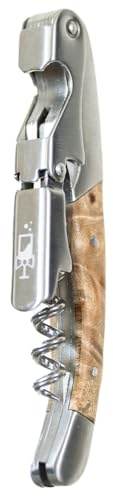 Chief Celebrations Waiters Corkscrew - Service Industry Standard Double Hinged Wine Key, Bottle Opener and Foil Cutter. Service Industry Standard Wine Key for Servers, Bartenders, and Sommeliers