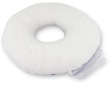 Mobiclinic®, Cojín antiescaras, 44x44, Marca española, Redondo, con Agujero, Tratamiento de úlceras por presión, Postural para coxis, Hemorroides, Silla Ruedas, Sofá, Ortopédico