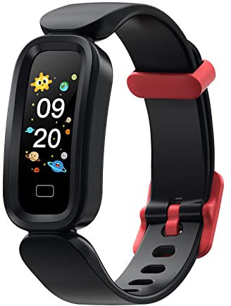 MicLee Smart Bluetooth Watch Fitness Trackers Wristband, kids sports watch activity tracker, Pedometer monitor, waterproof, Magnetic charging, silicone band, Compatible Android iPhone Smartphone