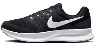 Nike Men's Run Swift 3 Road Running Shoes, Black/White-Dark Smoke Grey, 12