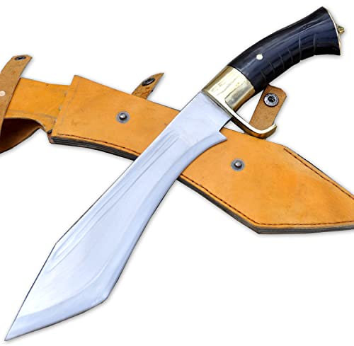 THE NEPAL 30 cm lange Klinge Kukri Bowie-Handgeschmiedetes Gurkha Khukuri Messer-Cambat-schärfen