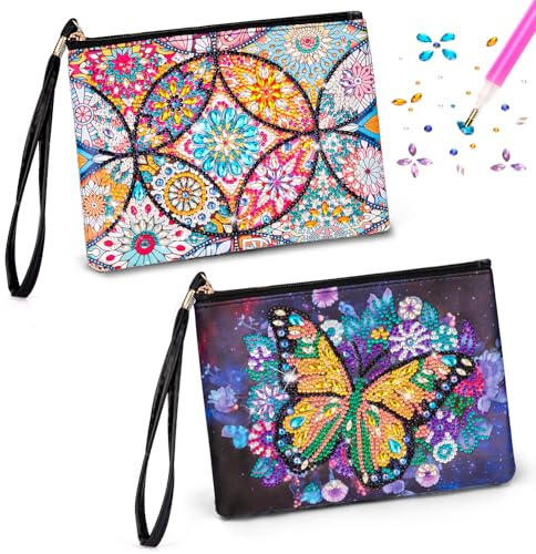 Crafts Kits for 6-12 Year Old Kids Girls, Diamond Art Painting Handbags Set | Gifts for 8 9 10 11 12 Year Olds Girls，Art and Crafts for Kids Age 6+, Creative Girls Toys Birthday Presents for Teenagers