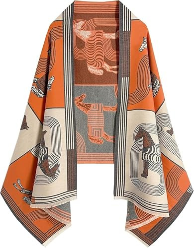 Fanvita Schal für Damen, Pashmina-Schal, Wickeltuch für Abendkleid