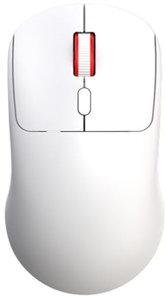 Mouse wireless – Ergonomico, silenzioso, accessorio ottico senza fili | Ricevitore DPI regolabile 2.4G, dispositivo di input portatile per un silenzioso, controller di precisione USB per casa