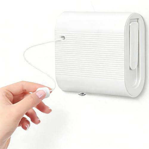 Domigard Tendedero de Pared Extensible 4,2M | Acero Inoxidable,Blanco | Bloqueo Individual, Sistema Antihundimiento,Soporta 20kg, Ideal para Balcón,Baño y Terraza,Diseño Robusto que Ahorra Espacio