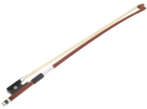 Toddmomy Geigenbogen aus Holz mit Reinem Rosshaar Konzertqualität für Fortgeschrittene Spieler und Professionelle Musiker Geeignet für Übungs und Aufführungsszenarien