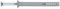 Index Fixing Systems TC-CA – Pack of 100 Studs Pre-Assembled with Screw and Countersunk Head Plated Coating (Polyamide 6.6), TCCA06060