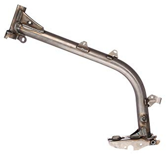 MZA Rahmen, mit Knotenblech Enduro, ohne Typschild, unbeschichtet - Simson S50, S51, S53, S70, S83