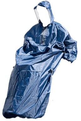 Regencape MPB SoNa24 Rainstar STB | Regenponcho | Regenschutz | Regenjacke mit Kapuze und Lehne für Rollstuhl, Scooter, Elektromobil
