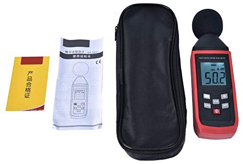 Taidda Sound Level Meter, Sound Level Meter Compact TA8151 LCD Digital Sound Level Meter Noise Detect Tester Data Decibel Measurement 30-130dB