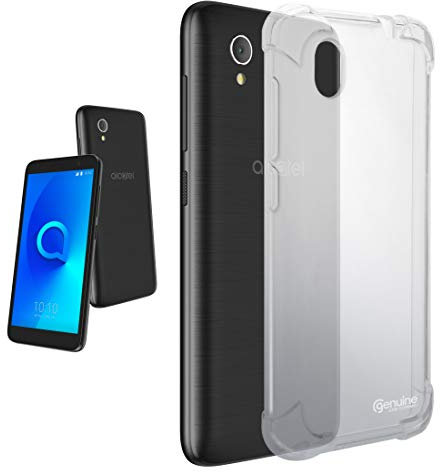 Alcatel 1 Shockproof Clear Transparent Phone Case