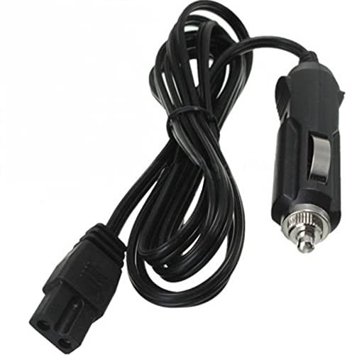 AUTUUCKEE 12 V DC Auto-Kühlbox, Mini-Kühlschrank, Zigarettenanzünder, 2 m langes Kabel, Stecker (12 V), Schwarz