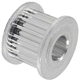 Xuulan 3M-16T Timing Pulley, Bore 4/5/6/6.35/8mm, for Belt Width 9/10/15mm, HTD3M Type Toothed Pulley Wheel for CNC Machine (Size : Bore 5mm, Width : for Belt Width 10mm)