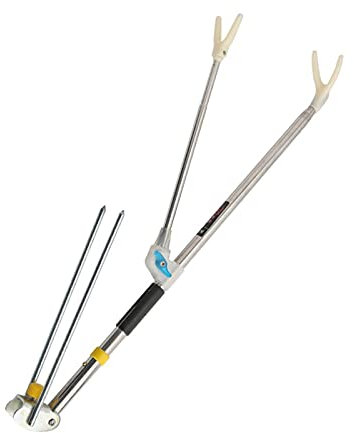 DYPASA Angelrutenhalter Edelstahl Turm Angelrutenhalter Handstangenhalter eingesetzte Angelausrüstung Rutenhalter (Size : 2.1M)