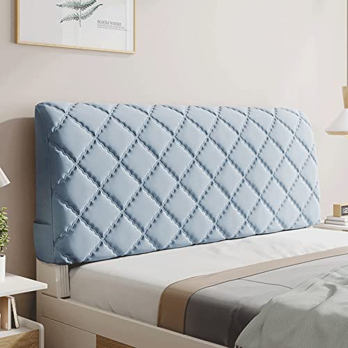 Bett kopfteil bezug Gesteppter Bettkopfteilbezug - Hochwertiger Samt-Bettkopfteilbezug Doppel-/Einzelbett-Kopfteilbezug Polster-/Leder-/Holzbett-SchutzbezugPink2-100cm