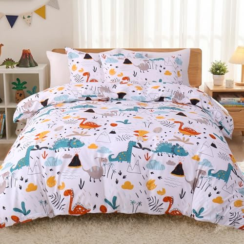 JSD Dinosaur Kids Duvet Cover Set Queen Size