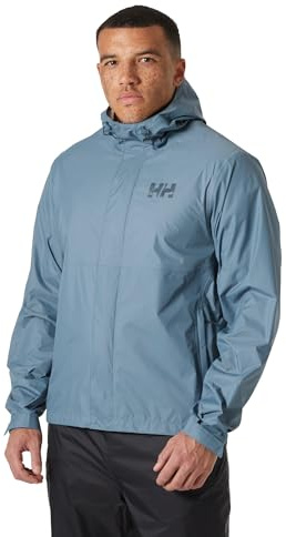 Helly-Hansen Loke Jacka för män, 2.0 shell-jacka, 601 tvättad marinblå, X-Large, 601 tvättad marinblå, XL