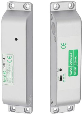 Serratura elettrica Drop DC 12 V, serratura elettrica a induzione, controllo accesso per controllo accesso alla porta, serratura di sicurezza