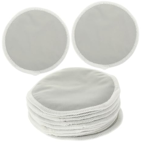 Healeved 10pezzi Coppette Assorbilatte Riutilizzabili Per Allattamento Lavabili e Traspiranti Realizzate in Materiale e Confortevole Pratiche e Affidabili Per Prevenire Efficacemente