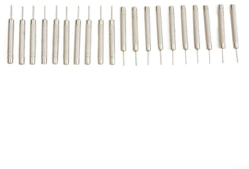 Lot de 20 dés à coudre pour tube Smith - 0,7 mm 0,8 mm 0,9 mm 1 mm - Outil de réparation de montre en acier au carbone - Outil de nettoyage et d'entretien pour enlever le bracelet de montre