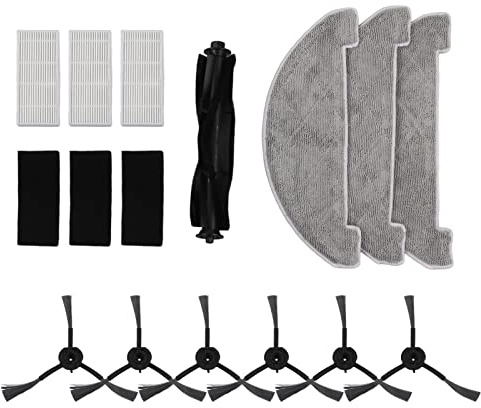 Accessori per spazzatrici Riduzione della polvere Parti di ricambio ad alta efficienza di pulizia per Uoni V980 PRO MAX Set di accessori per spazzatrici per pavimenti