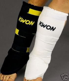Kwon Schienbeinschutz Muay Thai - weiß - Senior