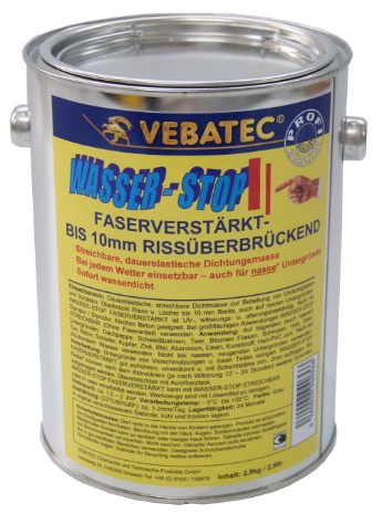 Vebatec Wasser-Stop faserverstärkt 2,8kg