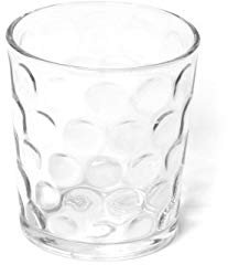 Excelsa Paris Lot de 6 Verres 26 cl, Verre, Transparent, 7.5 x 7.5 x 8.5 cm