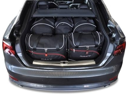 KJUST Dedizierte Reisetaschen 5 stk kompatibel mit AUDI A5 SPORTBACK F5 2017+