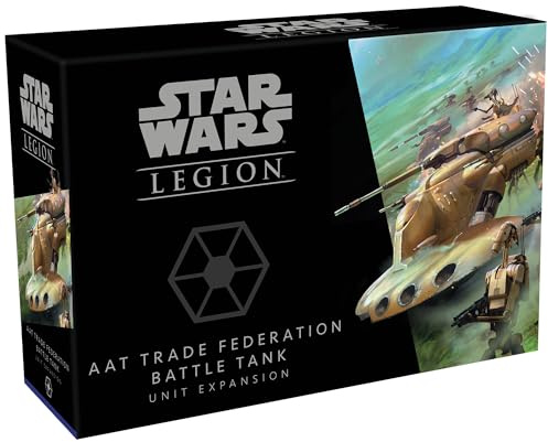 Fantasy Flight Games Atomic Mass Games, Star Wars Legion: Separatist Alliance Expansions: AAT Trade Federation Battle Tank Unit, Unit Expansion, Ages 14+, 2 Players, 90 Minutes Playing Time