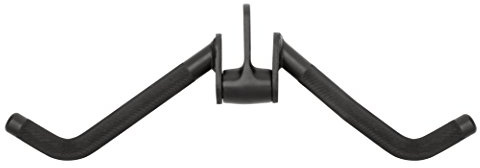 Bad Company Trizeps Curl-Griff für die Kraftstation I Zughilfe inkl. Drehgelenk verchromt oder schwarz I BC-18