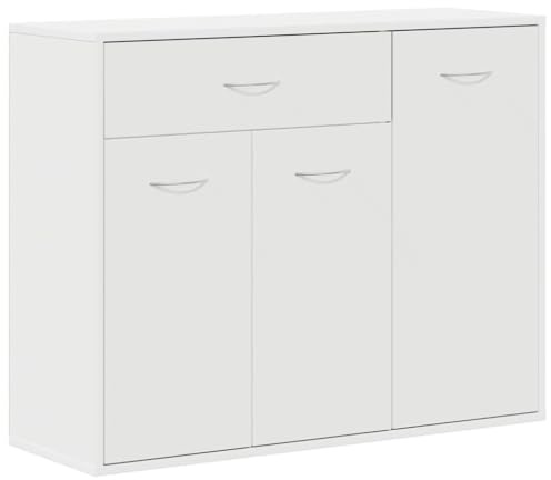 vidaXL Aparador de Madera contrachapada Blanco 88x30x70 cm
