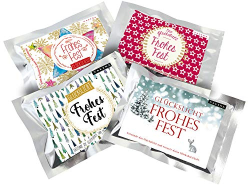 Fortunas Glückslicht | Sampler | 4 wunderschöne weihnachtliche Motive | Weihnachten & Advent | 4er-Sampler