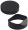 Haoge LH-X23B Gegenlichtblende aus Metall für Fujifilm Fuji Fujinon XF 23 mm F1.4 R, XF 56 mm F1.2 R und XF 56 mm F1.2 R APD Objektiv ersetzt Fuji LH-XF23 Objektivschirm mit Metallkappe Kit