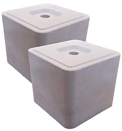 LanDixx Mineralleckstein ohne Cu 2x10 kg Leckstein 20 kg Leckmasse