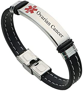 KBNSUIAN Elegante braccialetto di allerta medica in silicone, personalizzato per la sensibilizzazione delle malattie e allergie, braccialetto di sicurezza per l'identificazione medica, per uomini e