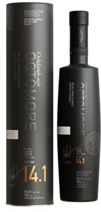 Octomore EDITION: 14.1 Super Heavily Peated Islay Single Malt 59,6% Vol. 0,7l in Tinbox