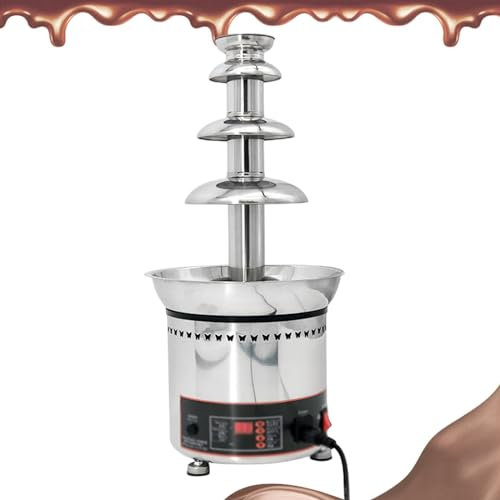MáQuina De Fuente De Chocolate, Cubierta De Fuente De Chocolate Fuente De Fondue De Chocolate, Para Fiesta De CumpleañOs Weddin