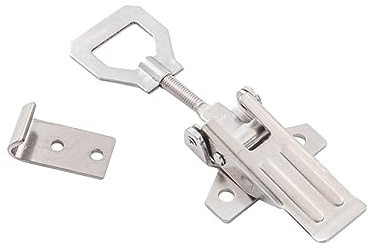 Yardenfun Adjustable Heavy Duty Toggle Latch Clamp with Stainless Steel Clasp Latch Quick Release for Chest Boxes and Machinery Equipment Locking