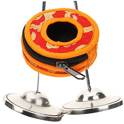 BESTonZON Tingsha Glocke Buddhistische Meditation Yoga Glocke Musik Instrument Mit Klangwellen Für Entspannung Und Spiritualität