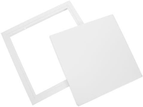 KONTONTY Murs De Panneaux De Porte De Sécurité Le Toit Panneau D'accès Aux D'aération Amovible Épaissir Le Panneau D'accès Pour Cloisons Sèches Panneaux De Plafond White