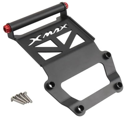 Support De Navigation Support De Navigation pour Téléphone Moto pour XMAX300 2023 Smartphone/GPS en Aluminium CNC Noir