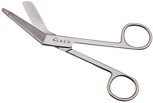 Instruments GB Medical Lister Bandage Scissors, 5.08 cm Width, Stainless Steel, Argenta