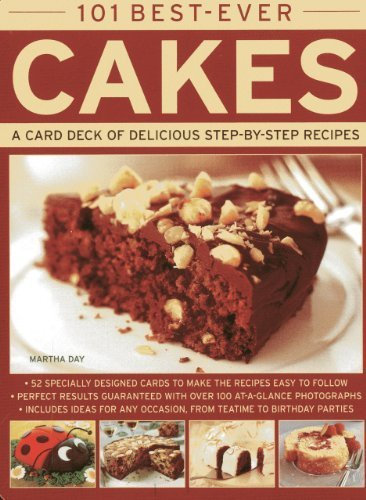 101 Best-ever Cakes: A Card Deck of Delicious Step-by-step Recipes (Cards in a Tin) (Cards in a Box) by Martha Day (2012) Cards