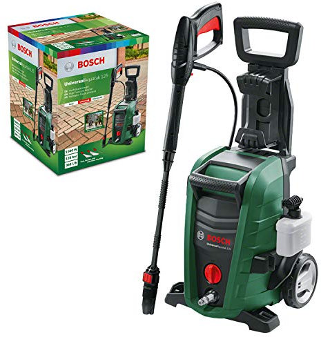Bosch Home and Garden Bosch Hochdruckreiniger UniversalAquatak 125 (3-in-1-Düse, Schaumdüse, transparenter Wasserfilter, Hochdruckpistole, 5 m Schlauch, 5 m Kabel