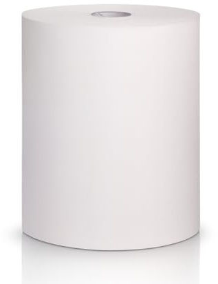 Blanc HYGIENIC Handtuchrollen 6 × 140 m – 50-mm-Kern | 6 Rollen à 140 m, 840 m Gesamtmenge, 2-lagiger Zellstoff, 50-mm-Kern