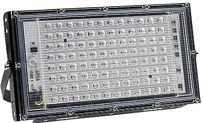 Strobo Discoteca, 50W 100W 200W UV Black Lights Stage Blacklight Ultraviolet Flood Effect Light for DJ Disco Halloween Xmas Dance Party Pub per Feste da Ballo DJ di Compleanno Karaoke(100W)