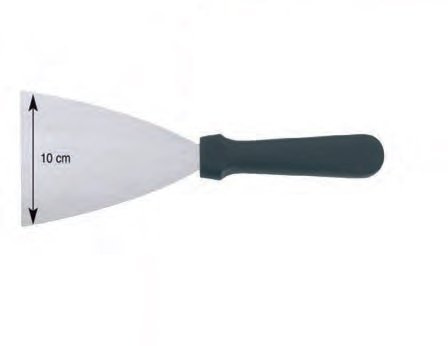 FaisTonGateau - Spatule triangulaire inox - Spatule triangle