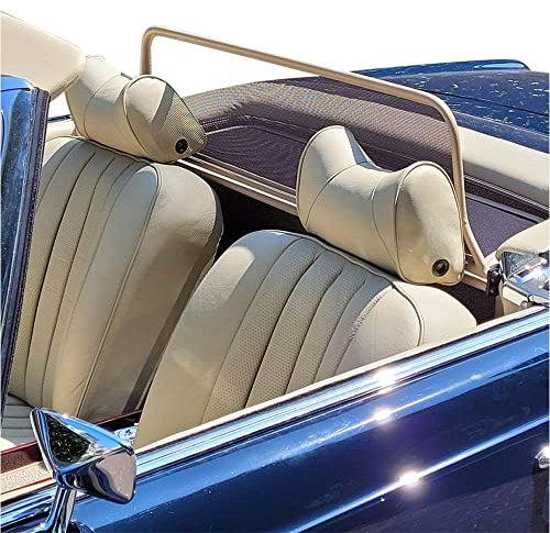 Aperta Windschott passend für Mercedes-Benz SL-Class (1963-1971) 100% Passgenau OEM Qualität Beige Windstop Windabweiser